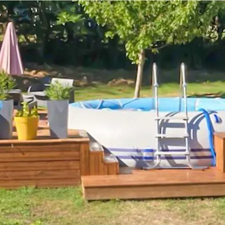 Maison Avec Piscine Climatisation Et Jardin Cloture Animaux, Acceptes Apartmán Baurech